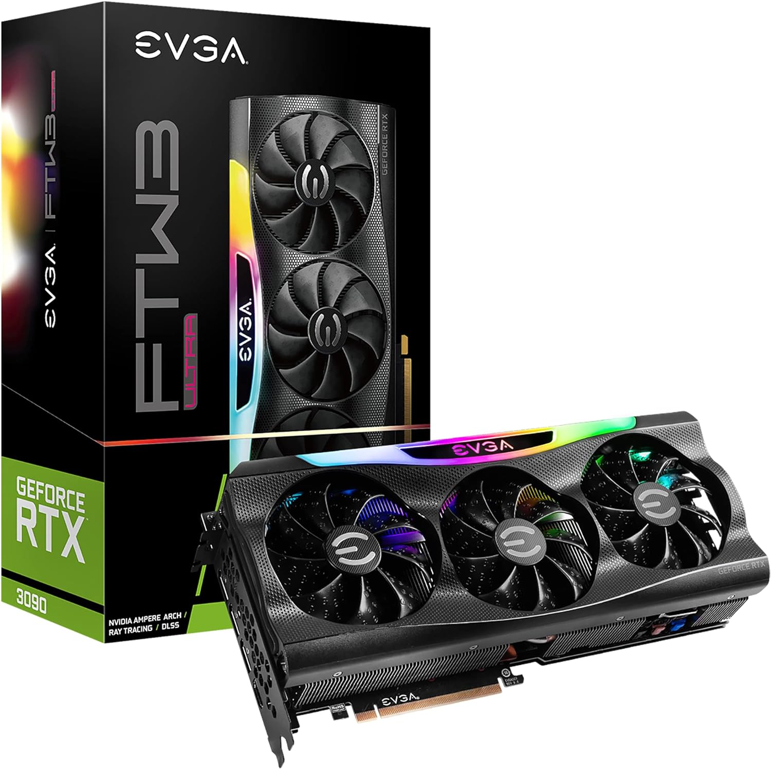 GPU RTX 3090 24GB EVGA FTW3 ULTRA